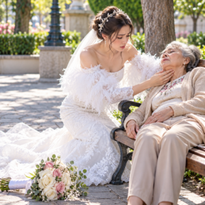 Justo antes de firmar el acta de matrimonio, una mujer embarazada entró y dijo: “Lleva dos años conmigo”. No hice ningún escándalo; simplemente me quité el anillo, lo dejé sobre la mesa y me marché. Mientras caminaba sin rumbo por un parque, salvé a una anciana de 85 años que estaba al borde de la muerte… pero una llamada a su nieto destapó un secreto todavía más aterrador.